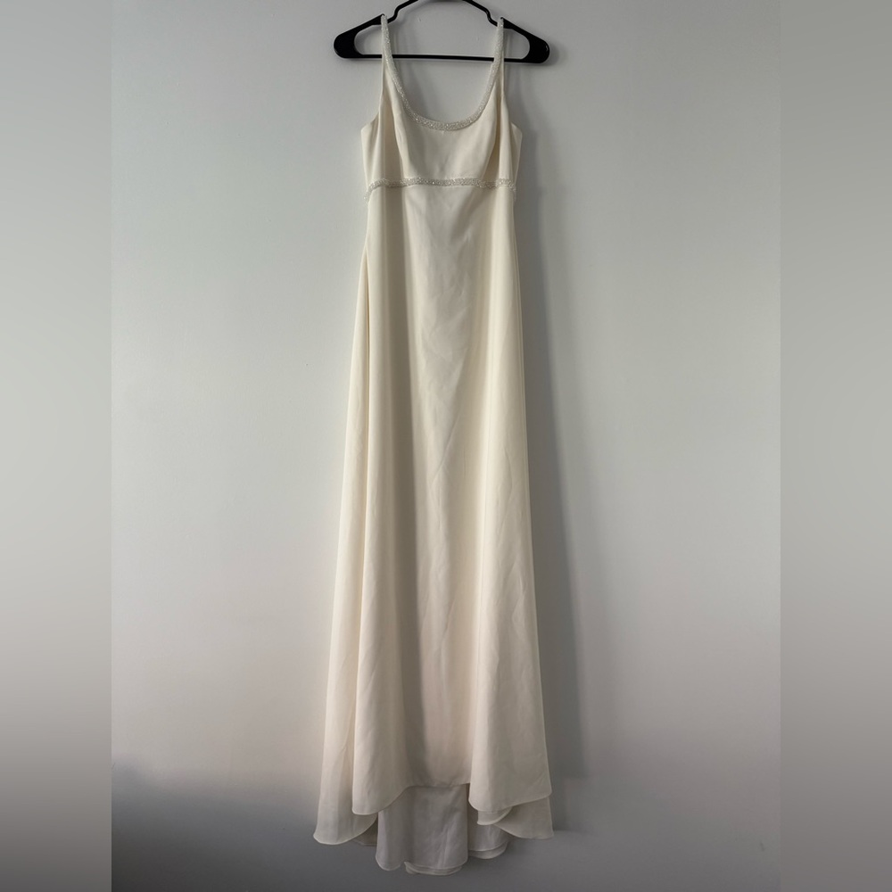 Alfred Angelo Cream Wedding Dress, Size 8